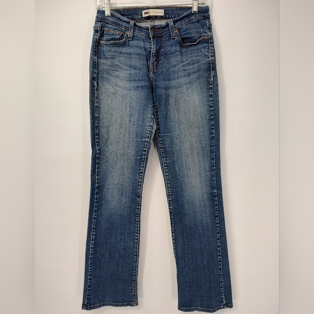 Levi's 529 Curvy Boot Cut Women's Jeans in Blue Size 6L